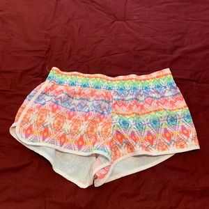 NWOT - OP colorful design swim shorts